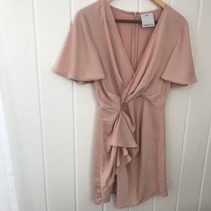 SOLD C/MEO Collective Rosé Mini Dress
